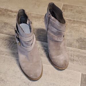 EUC INC Suede Leather Jaydie Booties